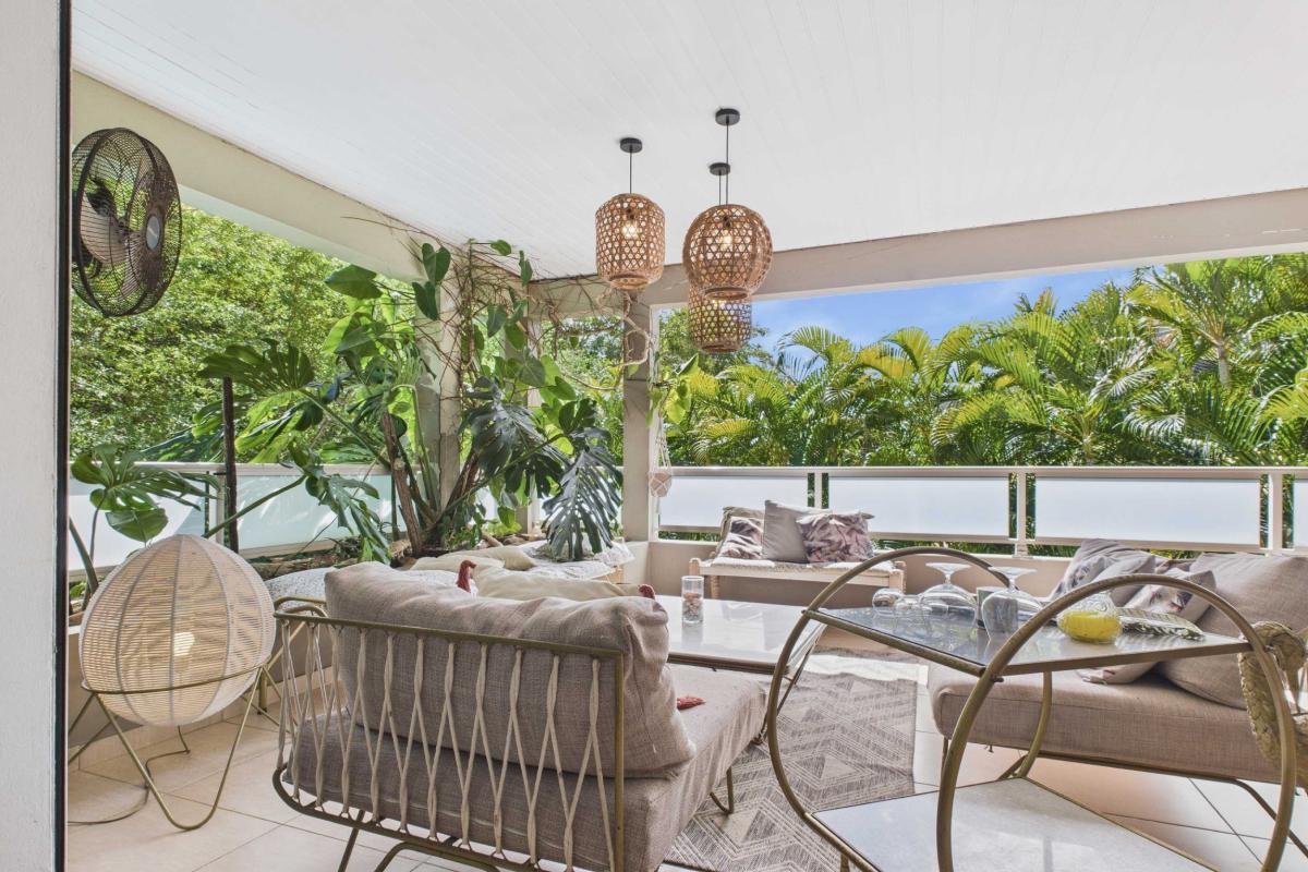 Location Villa 3 chambres Trois Ilets - terrasse du haut